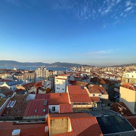 Estudio Con Vistas Al Mar Appartamento Vigo Esterno foto