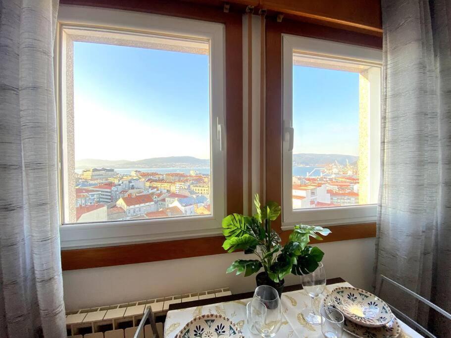 Estudio Con Vistas Al Mar Appartamento Vigo Esterno foto