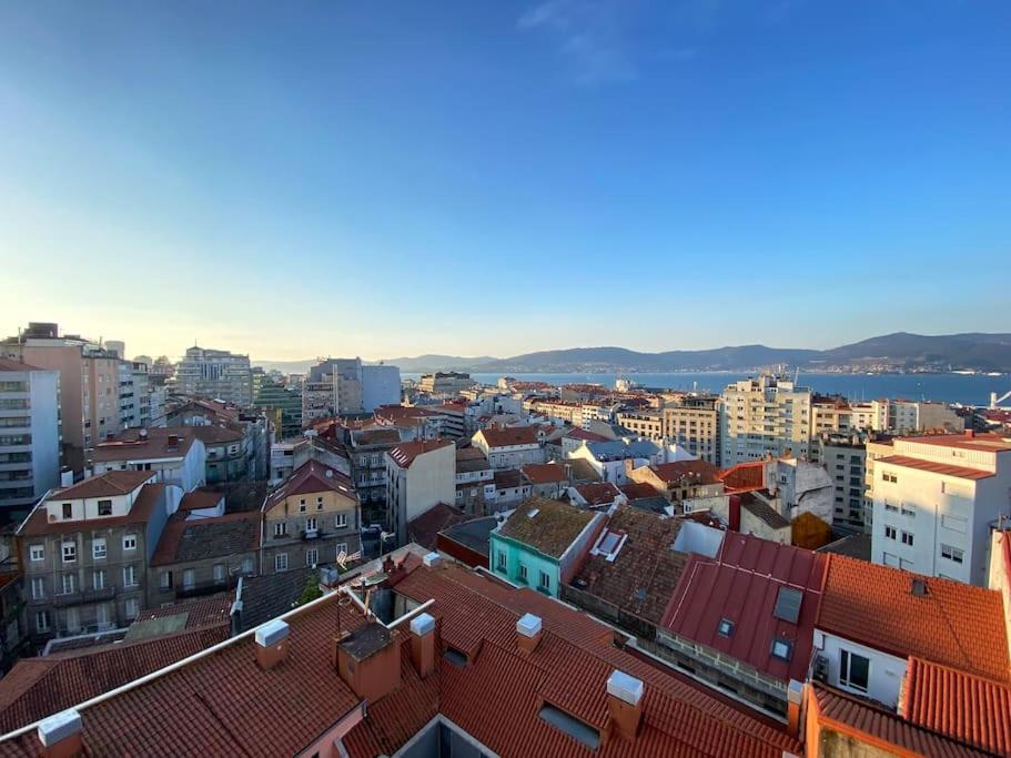 Estudio Con Vistas Al Mar Appartamento Vigo Esterno foto